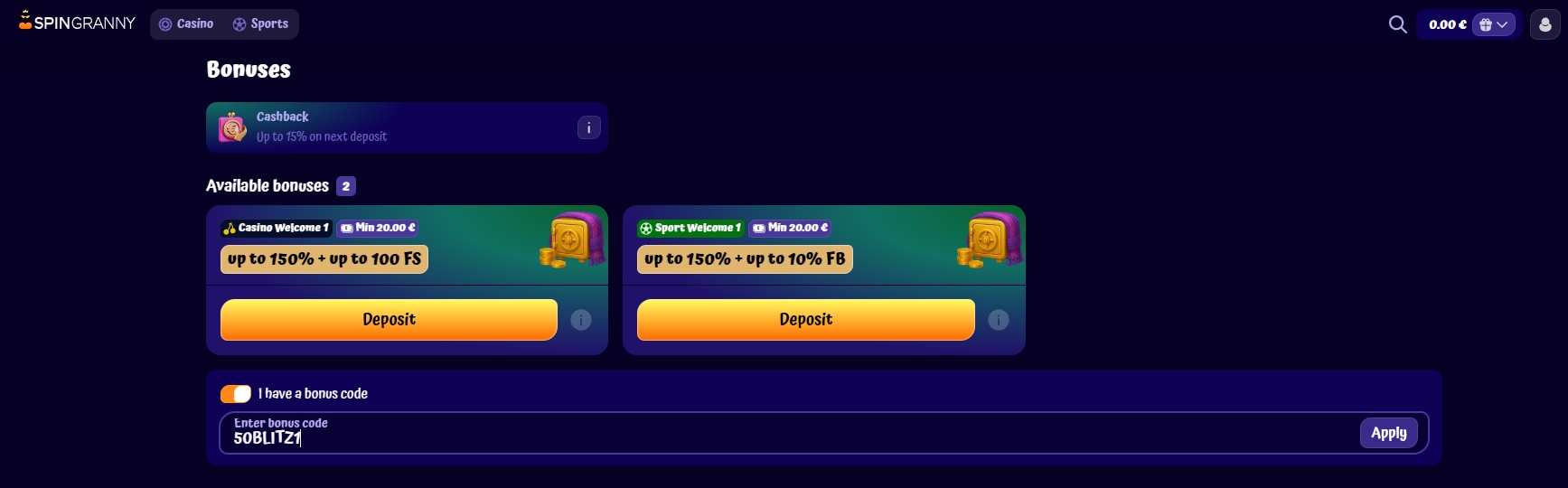 Spingranny - 50 Giros Gratis